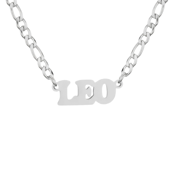 Leo Necklace Zodiac Stainless Steel - Picture 1 of 8